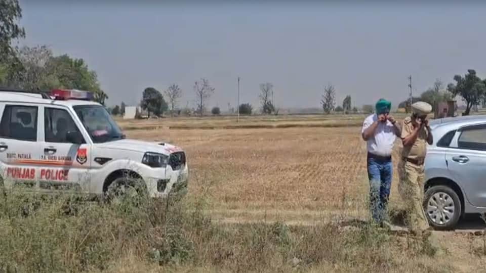 मौके पर जांच करने पहुंची पुलिस