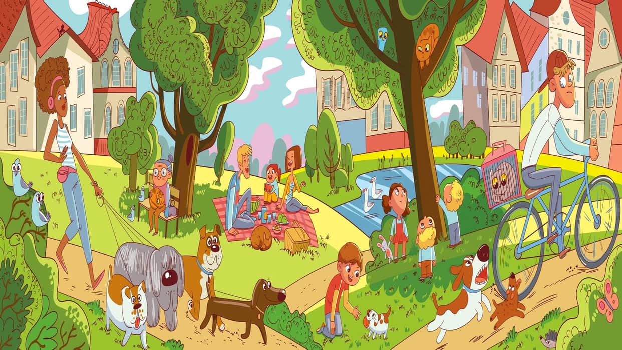 optical illusion test your iq can you spot lion in pic in 30 seconds