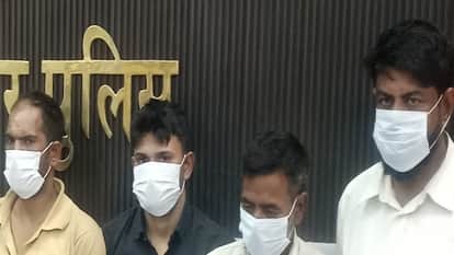 Muzaffarnagar: Eight criminals of the bus theft gang arrested, two shot in the leg, Saraf is their leader.