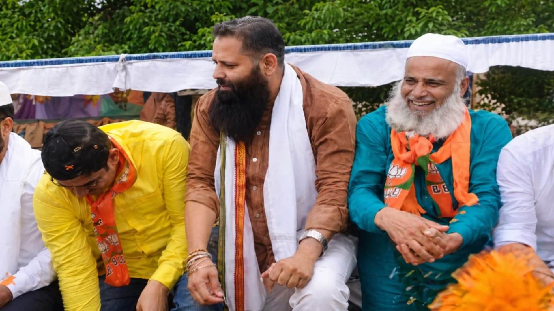 Rajasthan: Grand roadshow for Nitin Nabin in Jaipur, 12 km route sees huge welcome; minor mishap causes stir