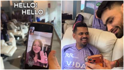 IPL 2026 LSG vs KKR: Sunil Narine Rinku Singh funny chat with Neha Singh on video call
