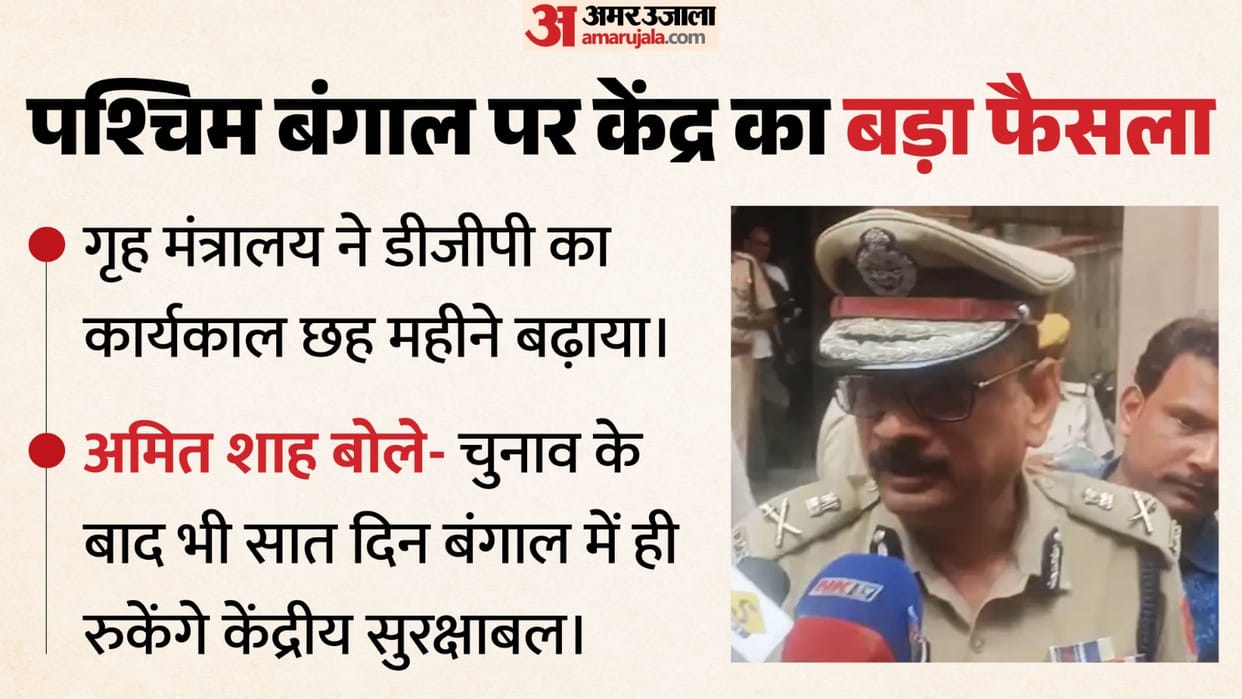 West Bengal DG and IGP Siddh Nath Gupta's service extended for six months
