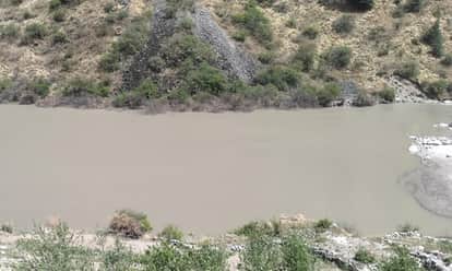 Chamoli News Water Level of Dhauli River Rises Due to Melting Snow in High Himalayan Regions