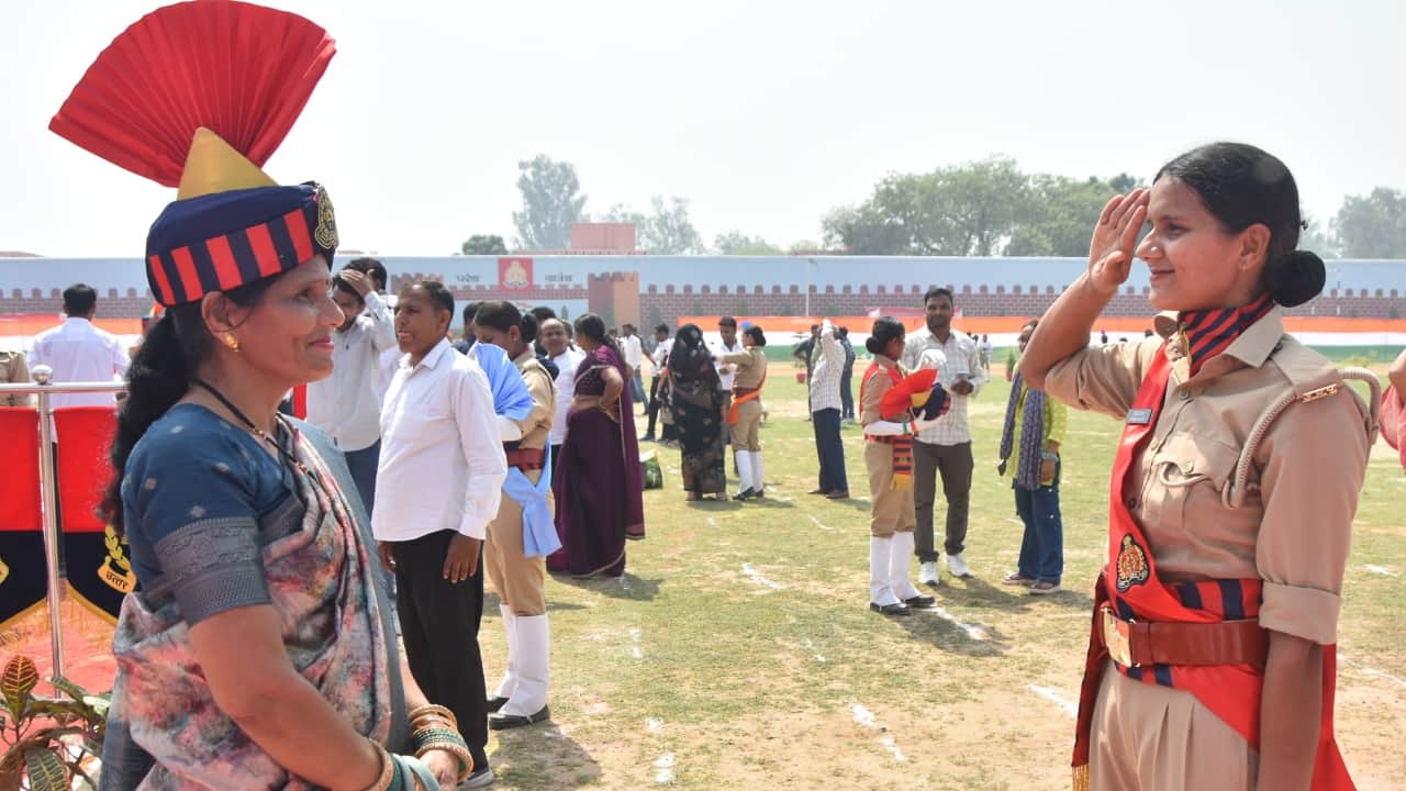 Parents felt proud when their daughters wore the police uniform in bareilly