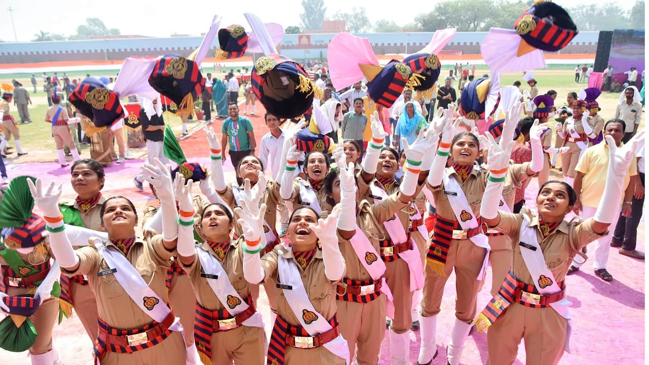 Parents felt proud when their daughters wore the police uniform in bareilly