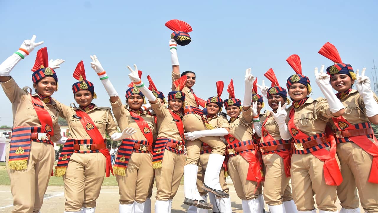 Parents felt proud when their daughters wore the police uniform in bareilly