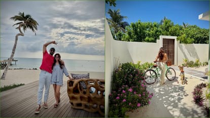 Rubina Dilaik shares Stunning Photos From Maldives Vacation spending Quality Time With Husband Abhinav Shukla
