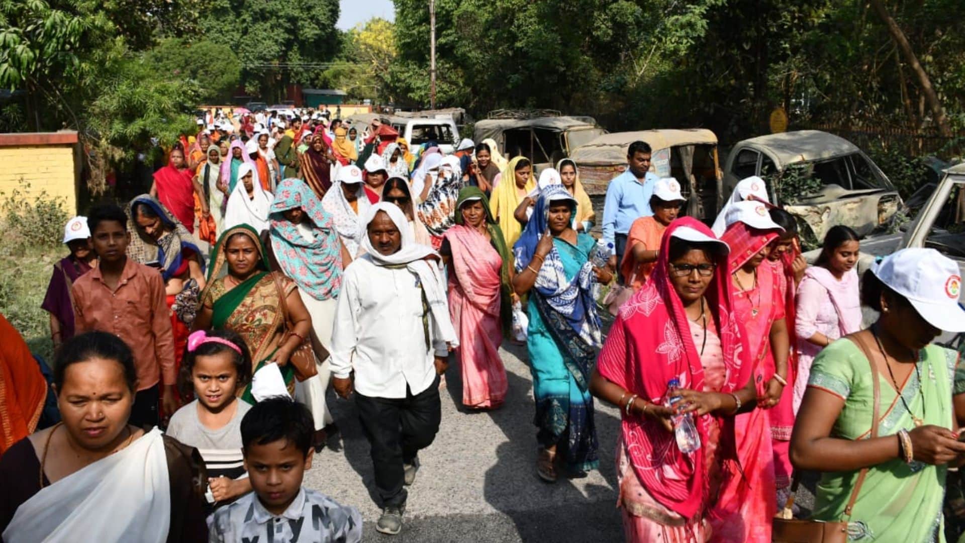 Highlights of PM Modi Speech From Lakhpati Didis to Focus on Nari Shakti Taking Political Aim at Opposition
