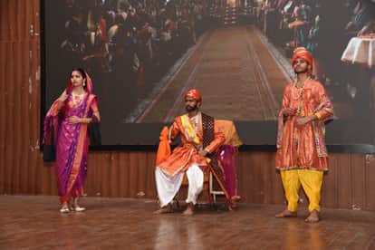 Cultural program at Bhopal Regional Institute of Education: Shivaji's bravery awakened the spirit of patriotis