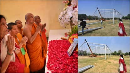 bodhgaya buddha purnima 2570 celebration mahabodhi temple today bihar news