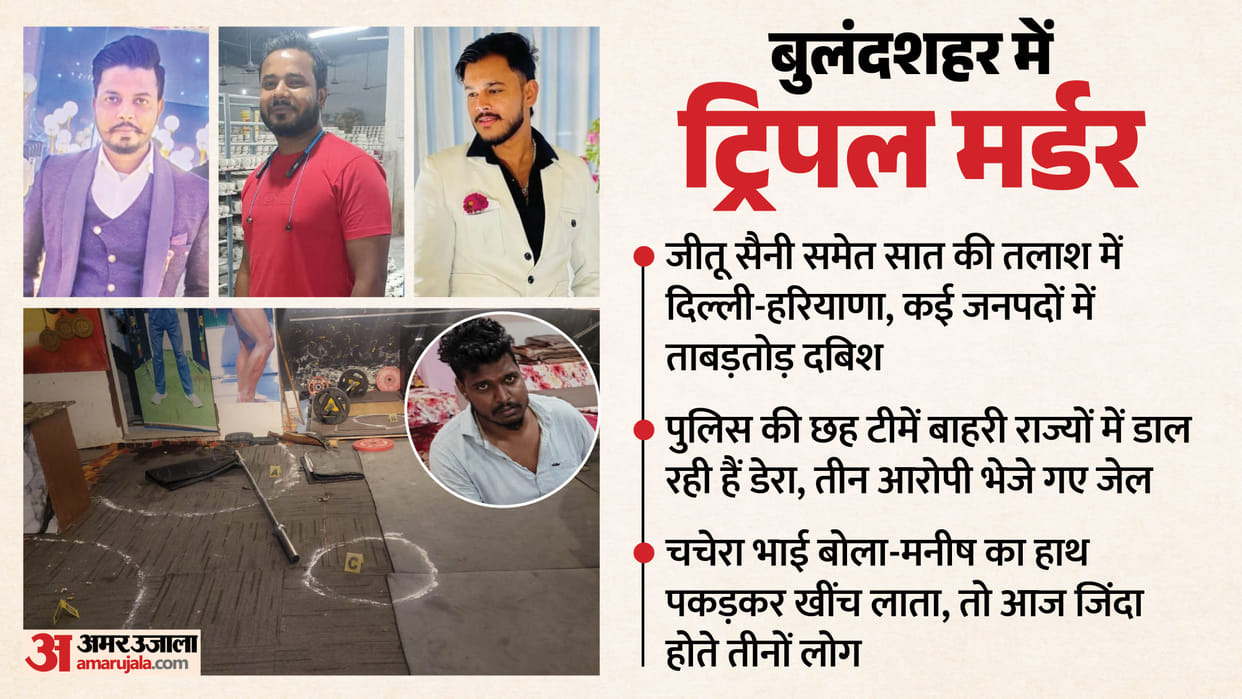 UP bulandshahr Triple Murder Case Manish cousin recounts story of 15 minutes leading up to incident