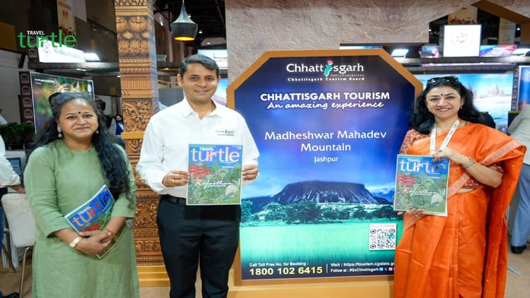 15वां ग्रेट इंडियन इंटरनेशनल ट्रैवल बाजार 2026: छत्तीसगढ़ को मिला 'सर्वश्रेष्ठ उभरता पर्यटन गंतव्य' का सम्मान