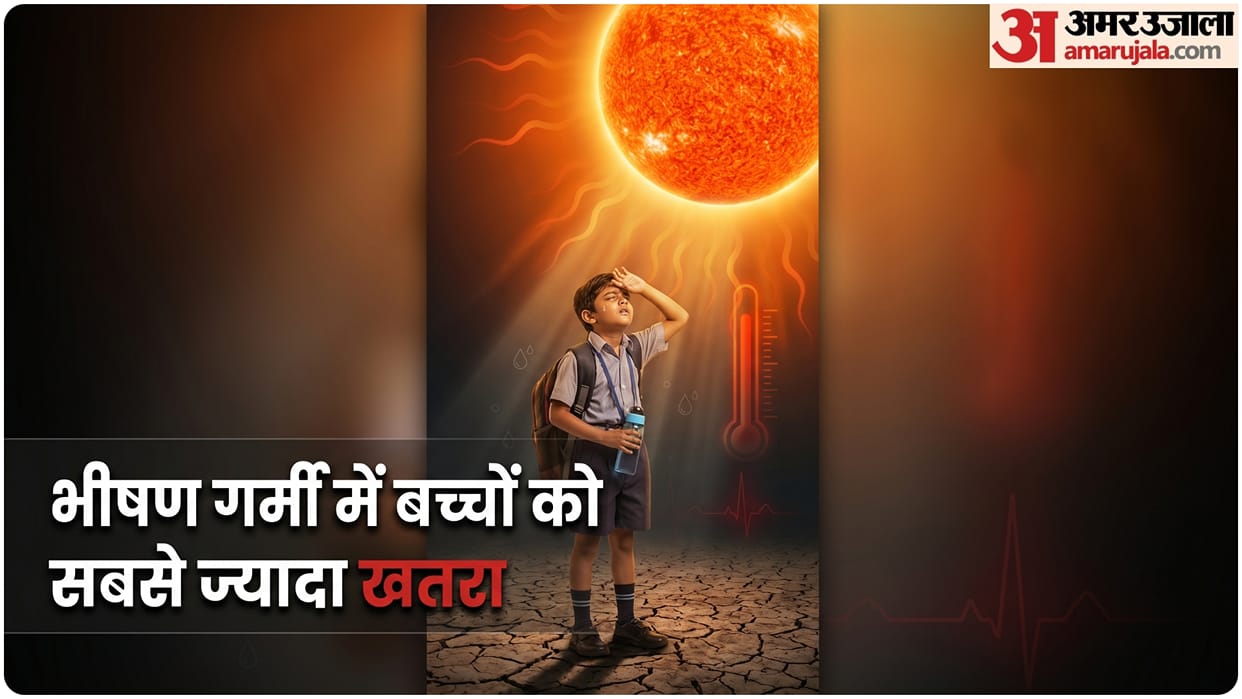 Heatwave Alert in delhi ncr how Heat waves affects children what precautions should be taken