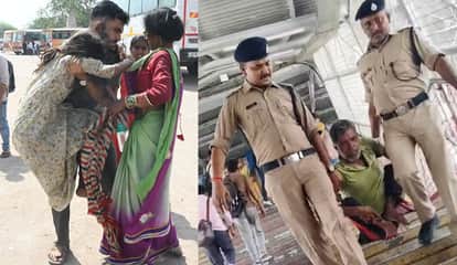 Kanpur RPF lends a helping hand to differently abled person while strangers come to aid of innocent child