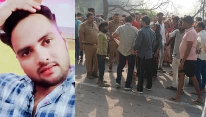 Kanpur Accident Dumper Runs Over Biker Death Occurs Immediately Upon Exiting Petrol Pump