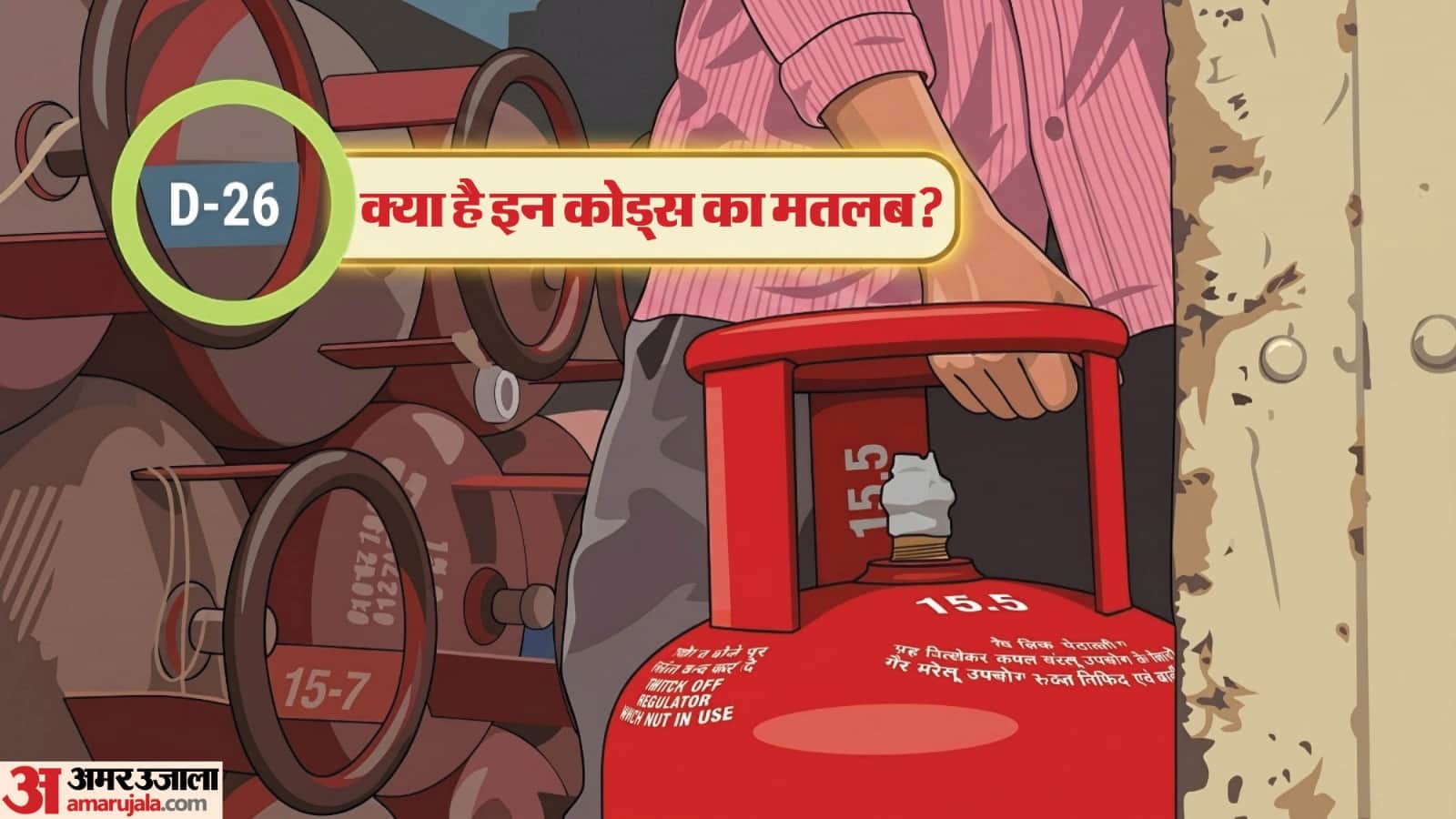 LPG Cylinder Safety Code: What Do 'A-26' or 'D-26' Mean? Don't Ignore This Expiry Sign