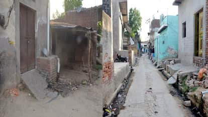 Village evacuated after police attack