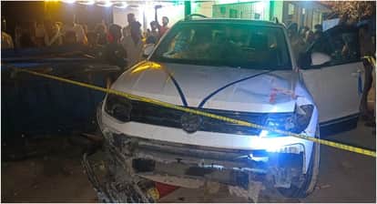 Several injured in car accident in Patna's Bihta, weapons seized