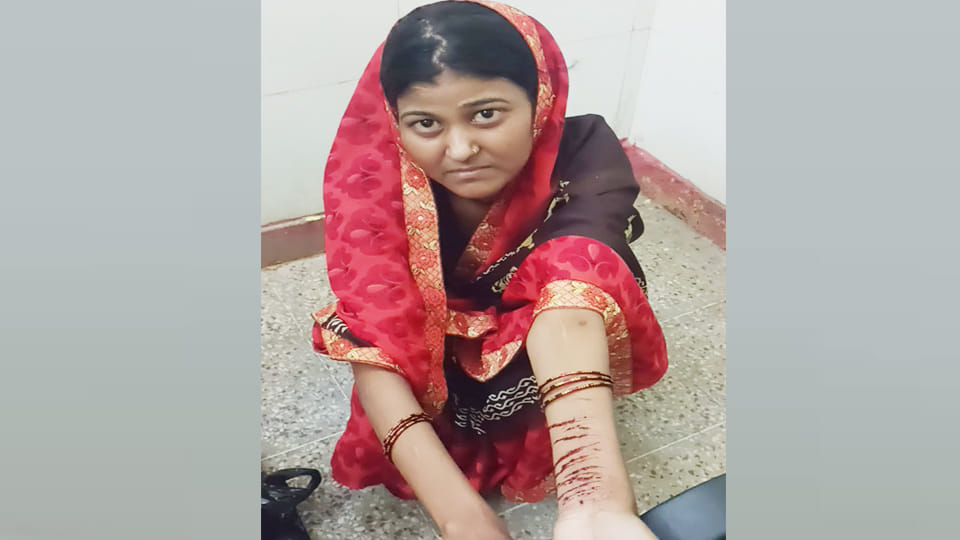 Attempts Suicide by Slitting Wrist; Condition Critical