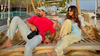 Rubina Dilaik shares Stunning Photos From Maldives Vacation spending Quality Time With Husband Abhinav Shukla