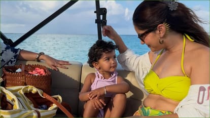 Rubina Dilaik shares Stunning Photos From Maldives Vacation spending Quality Time With Husband Abhinav Shukla