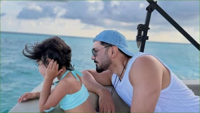 Rubina Dilaik shares Stunning Photos From Maldives Vacation spending Quality Time With Husband Abhinav Shukla