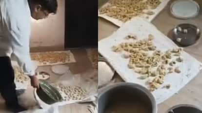 Video Unhygienic Momo And Harmful Colored Chutney Seized In Kanpur By Fssai