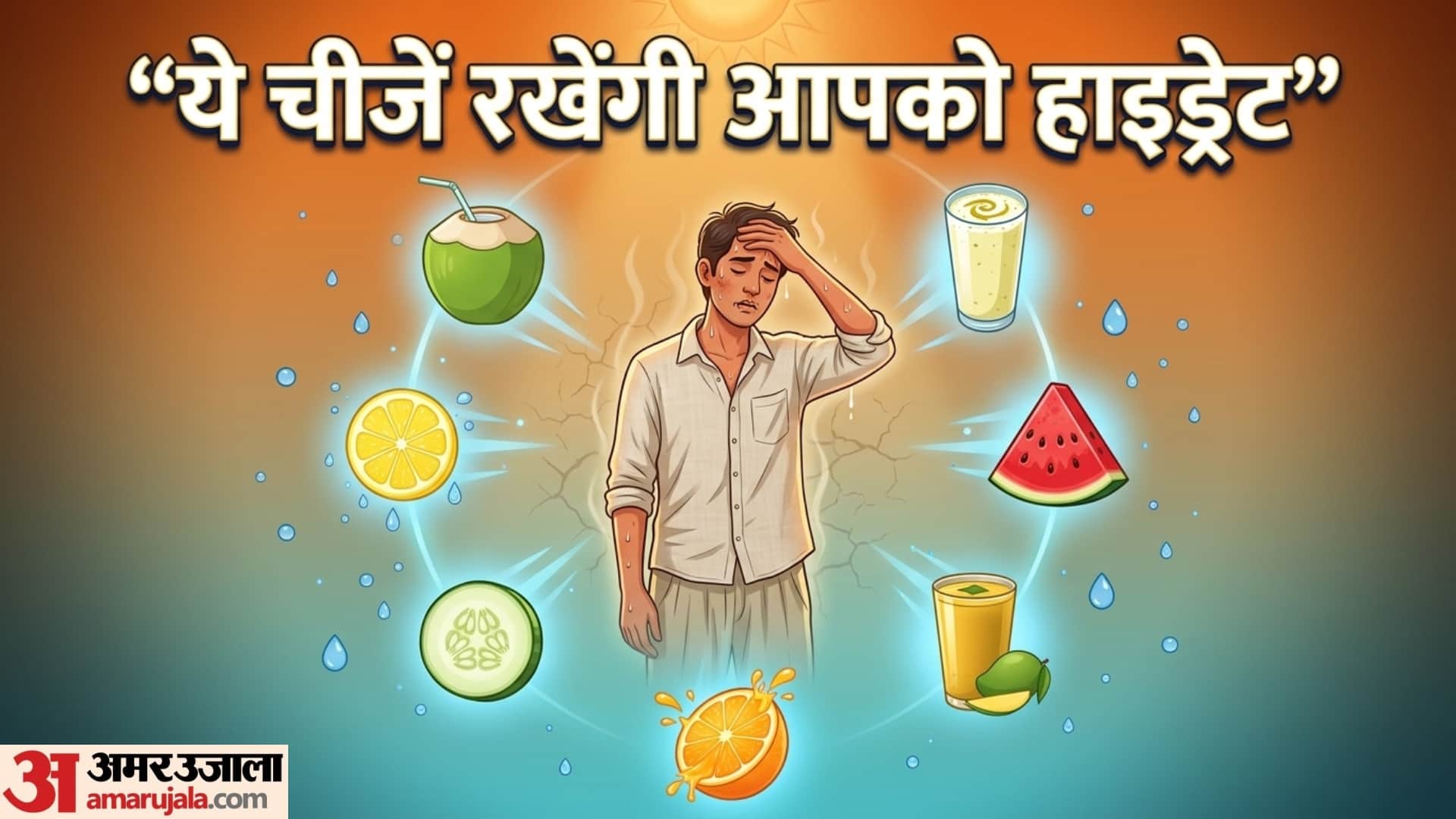 best Foods For Summer Diet food items which help to reduce dehydration in body