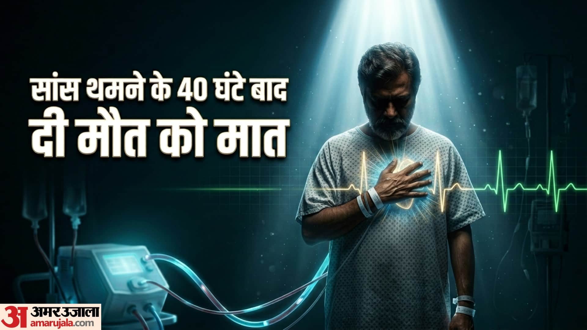 Chinese Man survives 40 hours without a heartbeat Man Lives After Heart Stops for 40 Hours ECMO