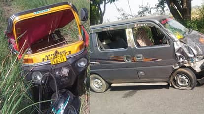 Kanpur Dehat Collision Between Eeco and Auto Child Dies Nine Seriously Injured Referred to Medical College