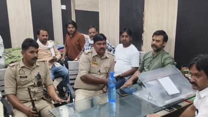 Police reached the house of SP district president and MP, stopped them from going out of the house.