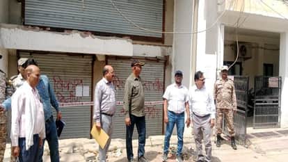awas vikas parishad Takes Action Against Illegal Construction in Agra