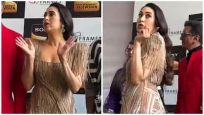 Karisma Kapoor requests paparazzi do not zoom more video goes viral users react