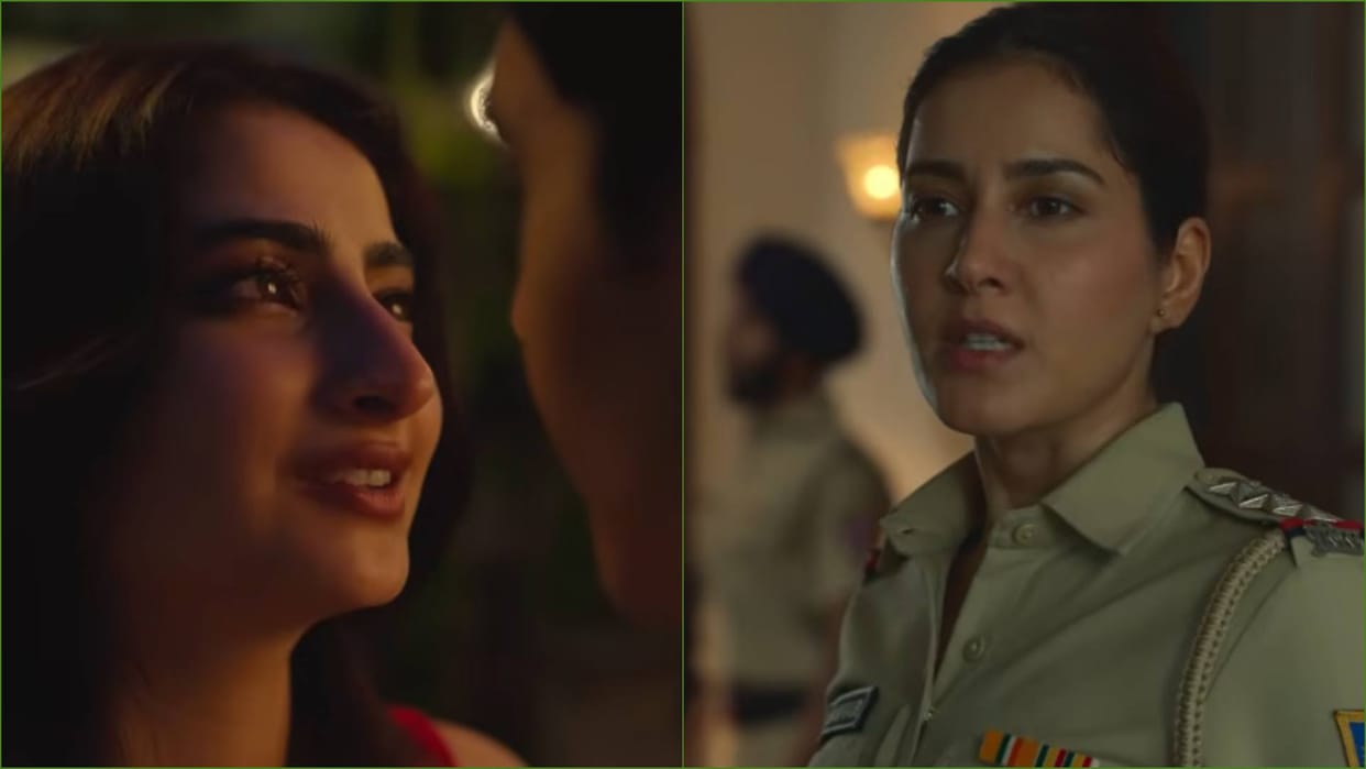 Lukkhe Trailer Out: Raashii Khanna Lakshvir Singh Saran  Palak Tiwari Prime Video musical Action Drama Series