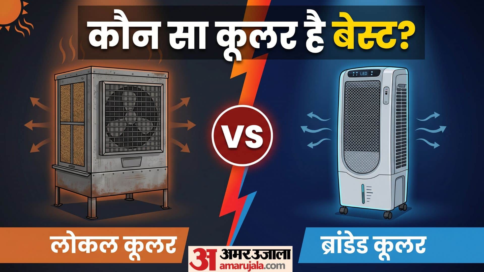 Branded vs. Local Coolers: Which One Provides Better Cooling This Summer know in hindi