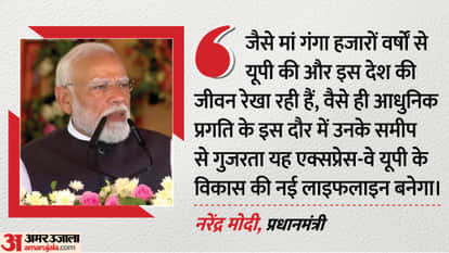 PM Narendra Modi to Inaugurate Indias Longest Ganga Expressway Today Live Address Rally in Hardoi Updates