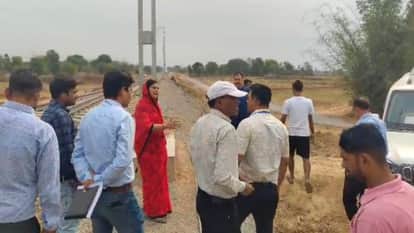 sidhi railway construction protest self immolation warning minors controversy viral video