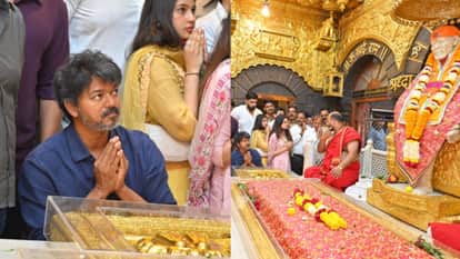 Thalapathy Vijay Visited Shirdi Saibaba Seek Blessings Ahead Of Tamil Nadu Election Results