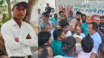 Meerut: A student irrigating the fields came under the influence of HT line, died due to electrocution, uproar