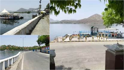 Scorching Heat Grips Lake City Udaipur; Tourist Spots Deserted and Roads Wear a Desolate Look