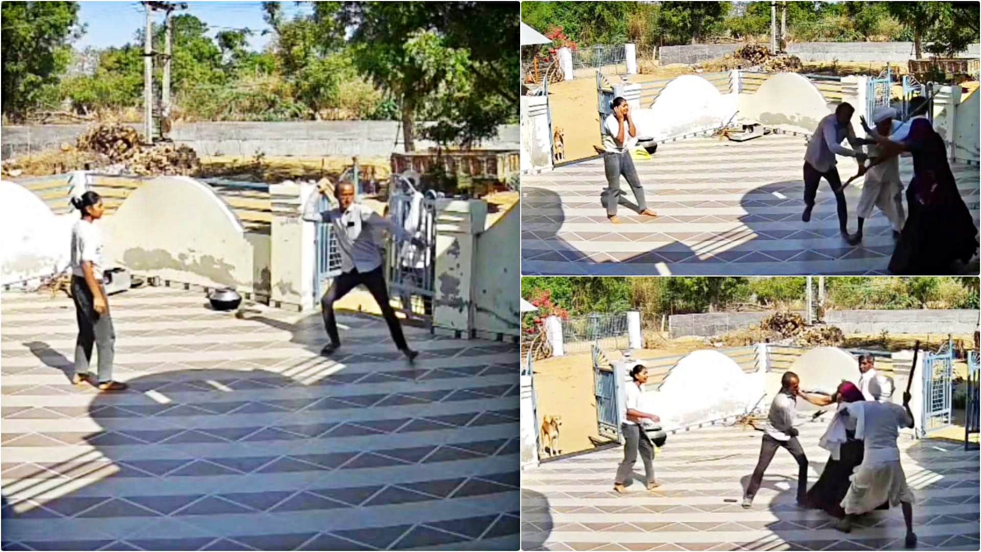 वायरल वीडियो के स्क्रीनग्रैब