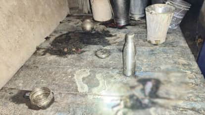 Fire breaks out in three brothers home due to short circuit cattle and goats perish in mau