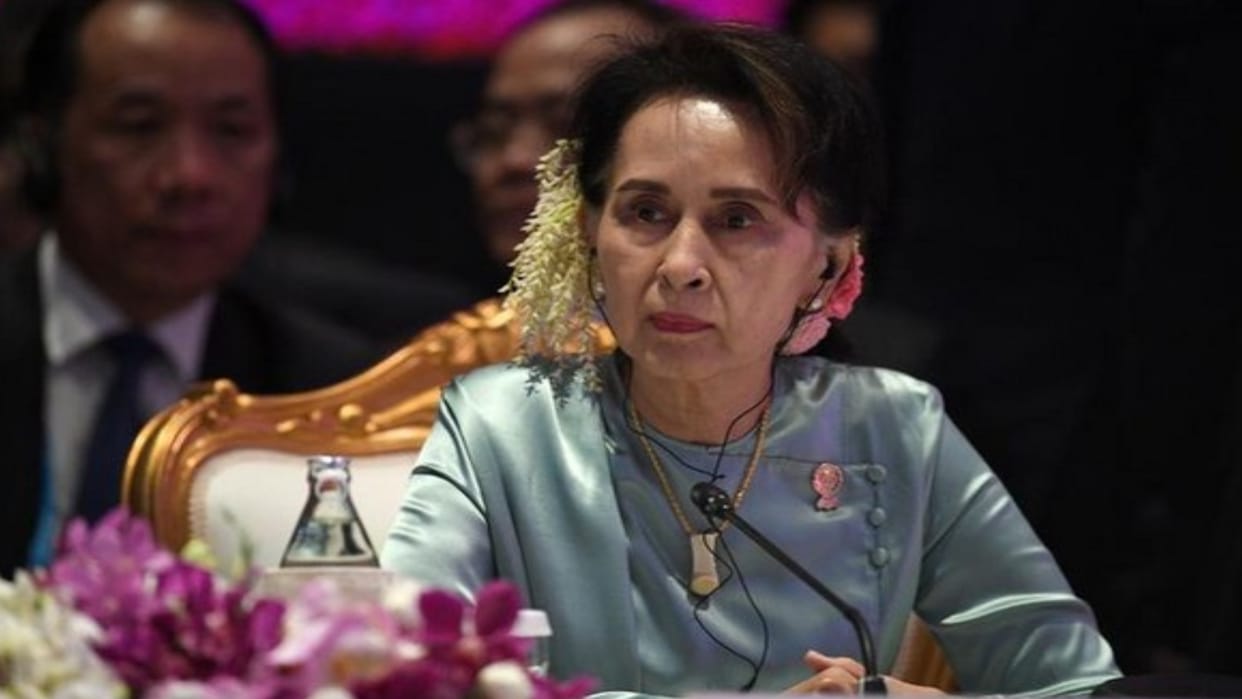 Myanmar’s detained former leader Aung San Suu Kyi moved from prison to house arrest