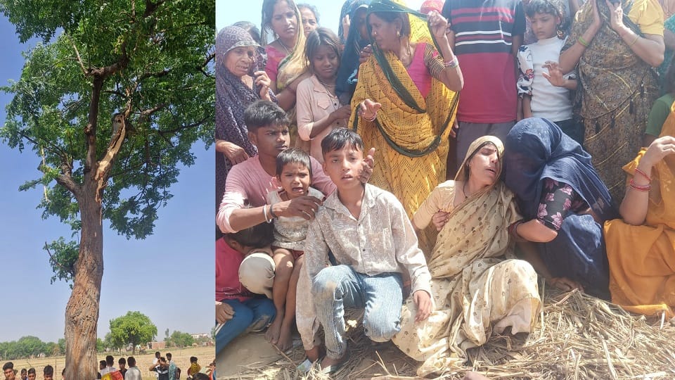 Lightning Strike Kills Man in Agra’s BAH Area Tragedy Strikes Village