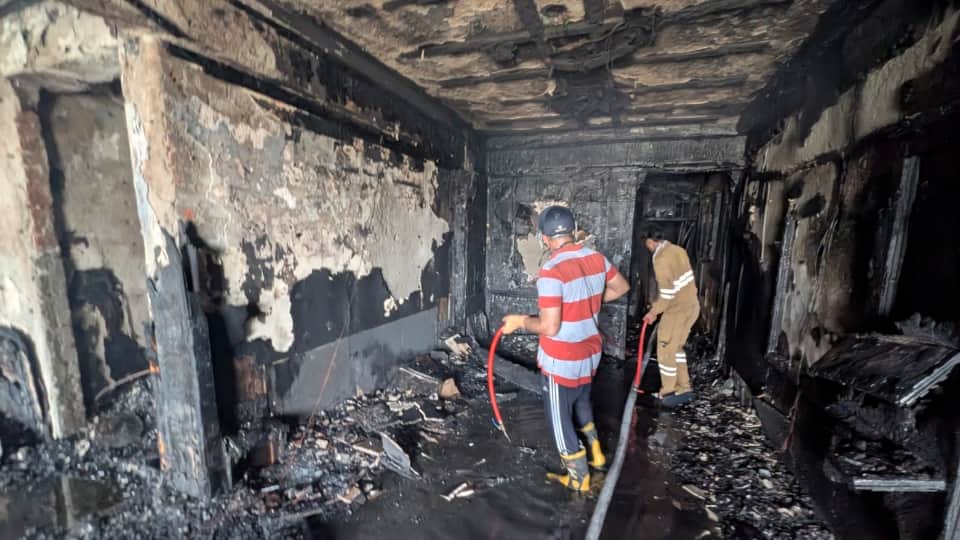 New revela regarding Ghaziabad fire incident Paint and thinner were stored in flat