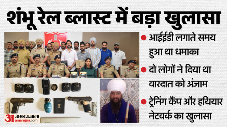 शंभू रेल ब्लास्ट: IED लगाते समय हड़बड़ी में हुआ धमाका, जगरूप के साथ एक और साथी, लाश घसीटकर 200 मीटर दूर ले गया