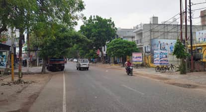 Auraiya Weather Relief from scorching heat mercury drops following heavy downpour