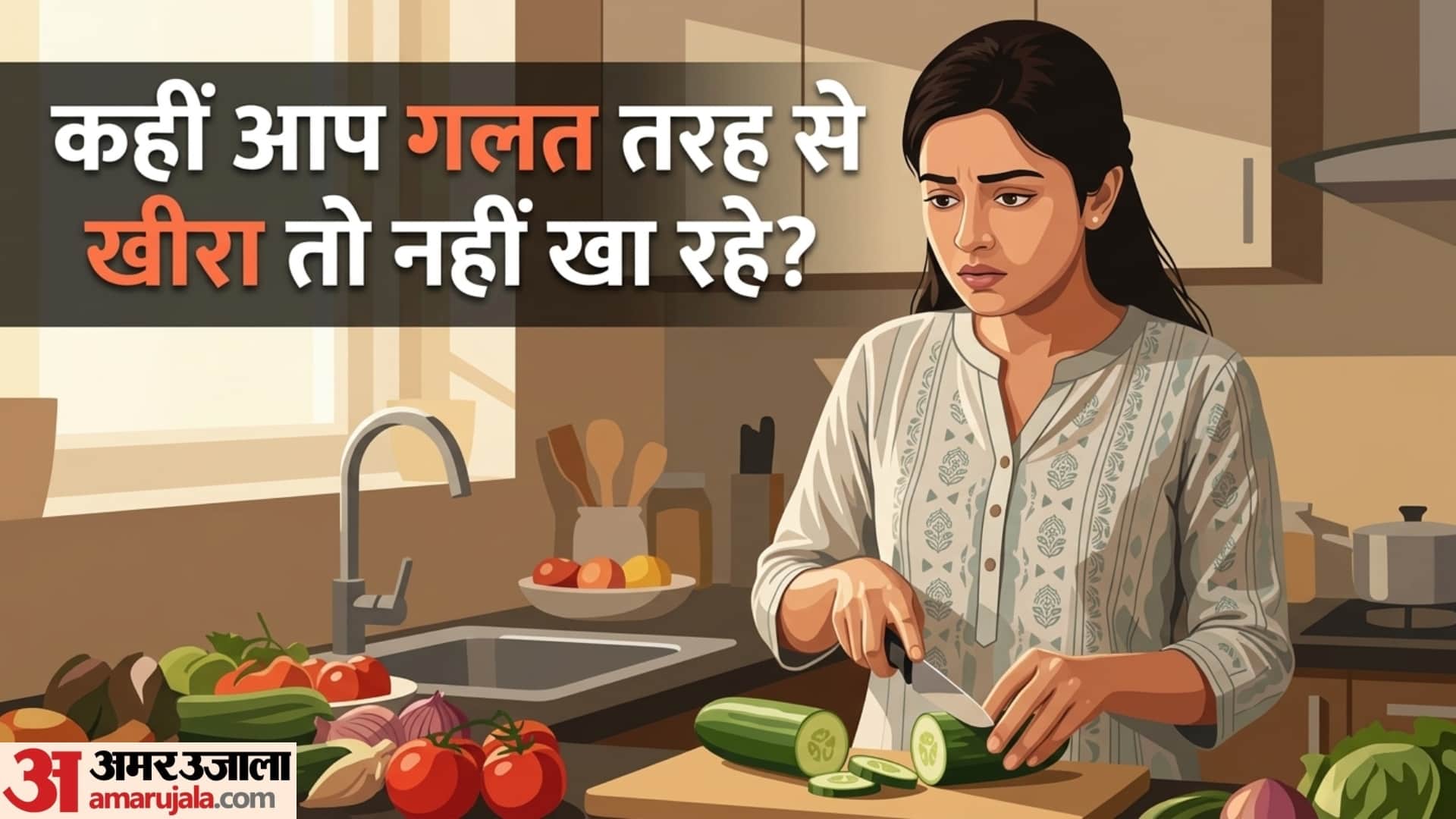 avoid these mistakes while eating cucumber in summer kheera khane ka sahi tarika