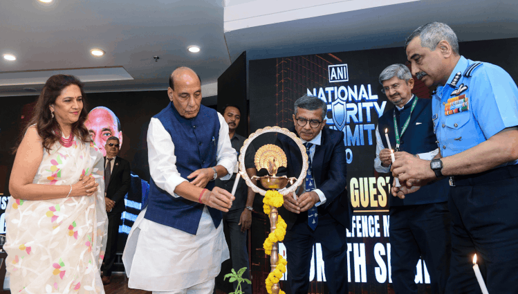 National Security Summit 50k Crore Export 6th Gen Fighter Jets Defence equipment DRDO and Govt of India Policy