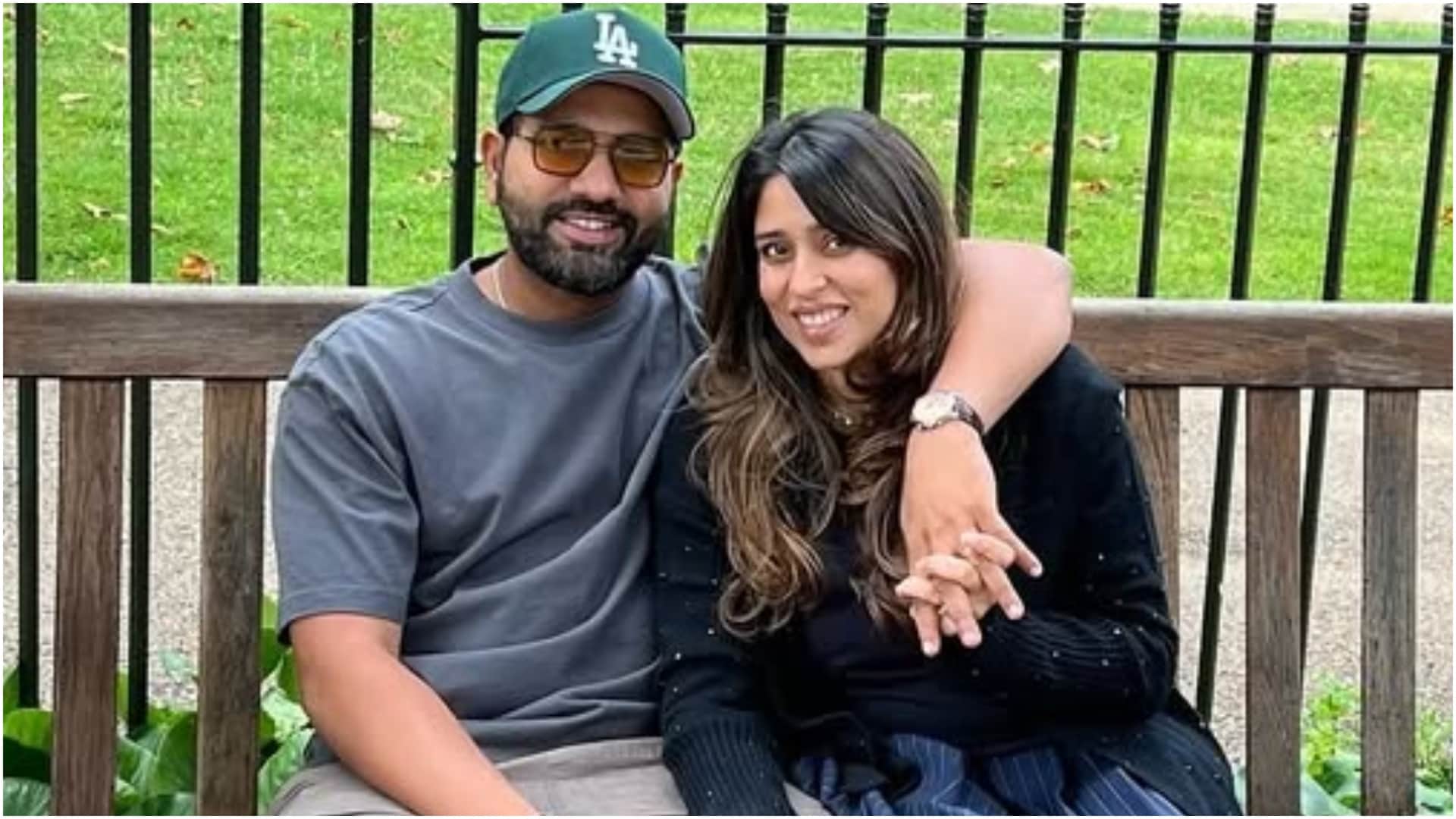 रोहित शर्मा-रितिका सजदेह